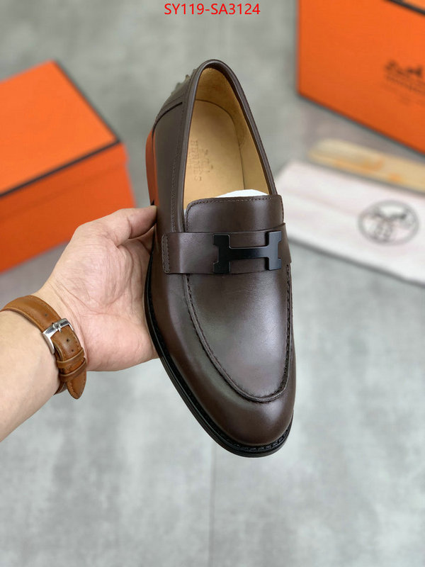 Men Shoes-Hermes designer fake ID: SA3124 $: 119USD