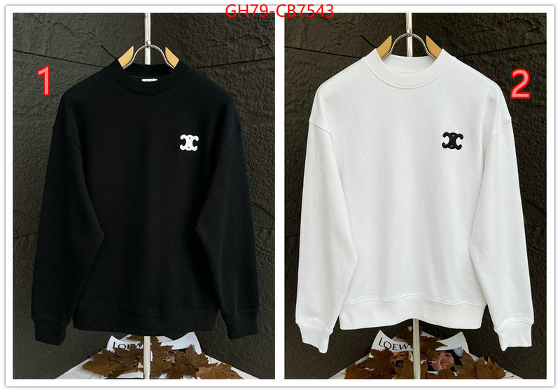 Clothing-Celine 7 star quality designer replica ID: CB7543 $: 79USD