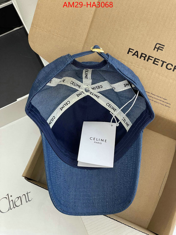 Cap(Hat)-Celine what is a 1:1 replica ID: HA3068 $: 29USD