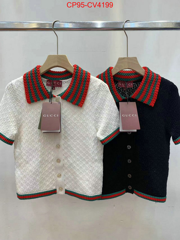 Clothing-Gucci first copy ID: CV4199 $: 95USD