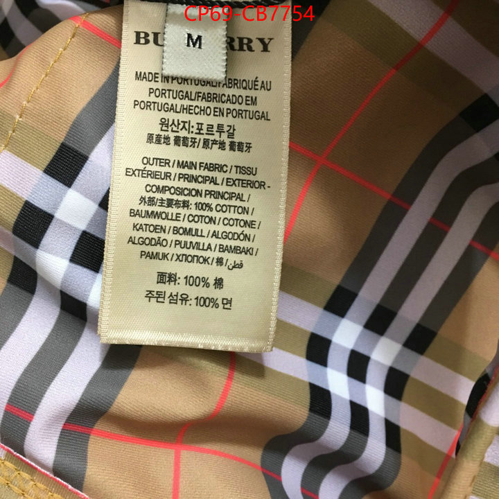 Clothing-Burberry best replica quality ID: CB7754 $: 69USD