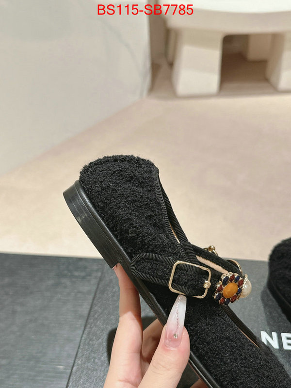 Women Shoes-Chanel designer high replica ID: SB7785 $: 115USD