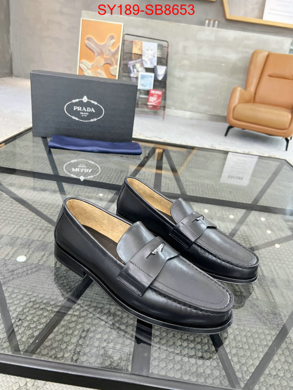 Men shoes-Prada best replica 1:1 ID: SB8653 $: 189USD