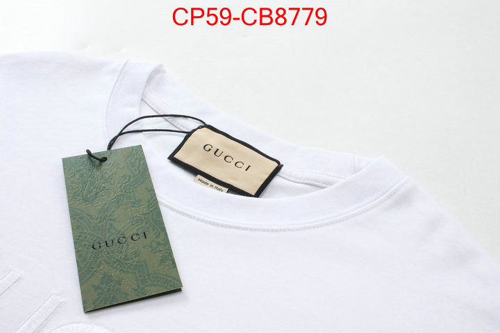 Clothing-Gucci top 1:1 replica ID: CB8779 $: 59USD