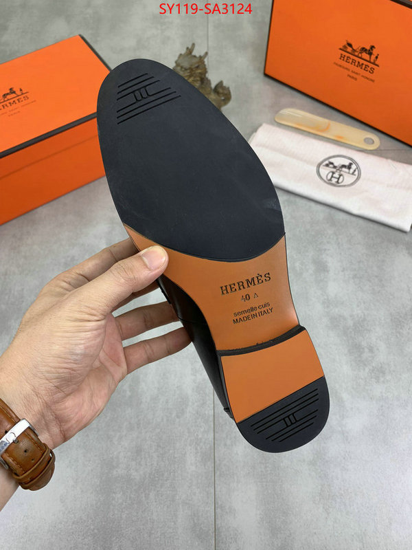 Men Shoes-Hermes designer fake ID: SA3124 $: 119USD