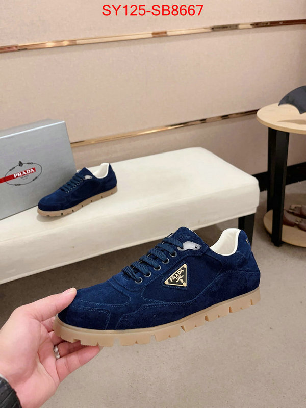 Men shoes-Prada where can i find ID: SB8667 $: 125USD