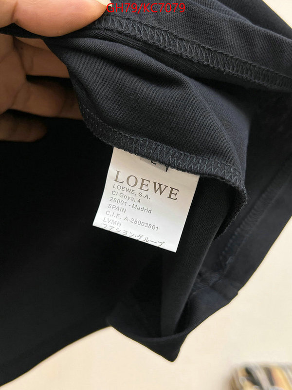 Clothing-Loewe customize best quality replica ID: KC7079 $: 79USD