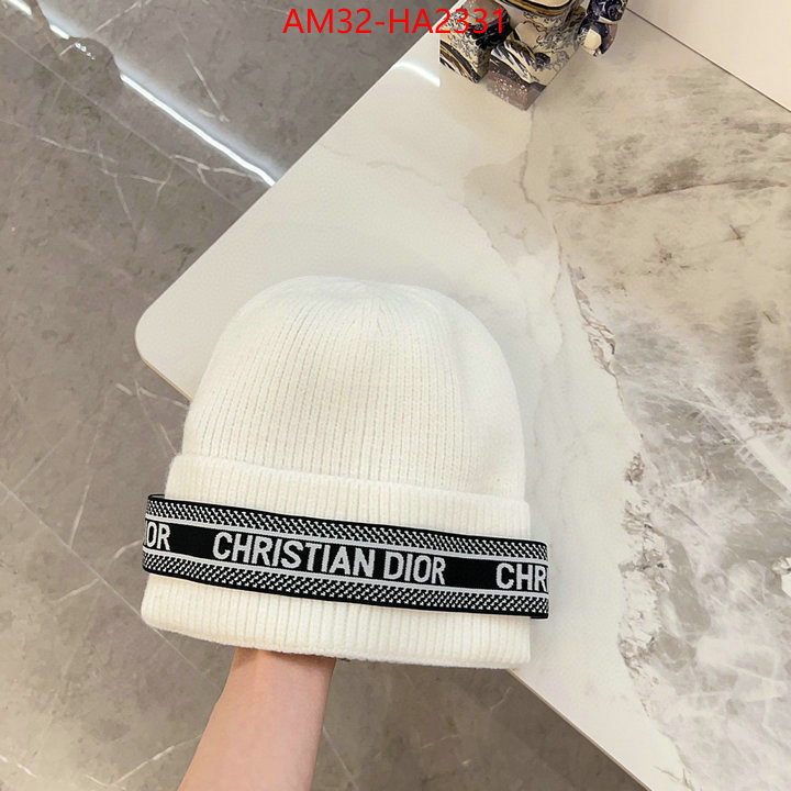 Cap (Hat)-Dior brand designer replica ID: HA2331 $: 32USD