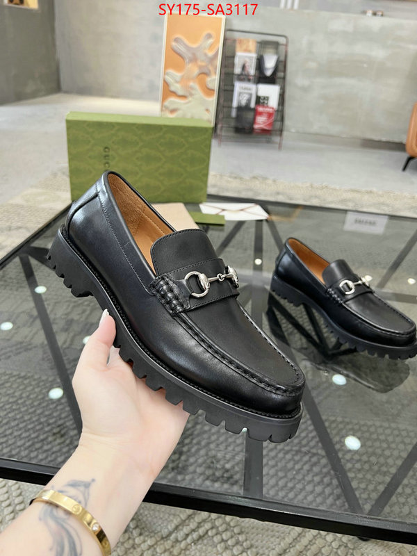 Men Shoes-Gucci best replica quality ID: SA3117 $: 175USD