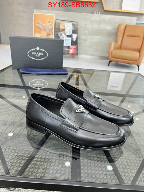 Men shoes-Prada high quality replica designer ID: SB8652 $: 189USD