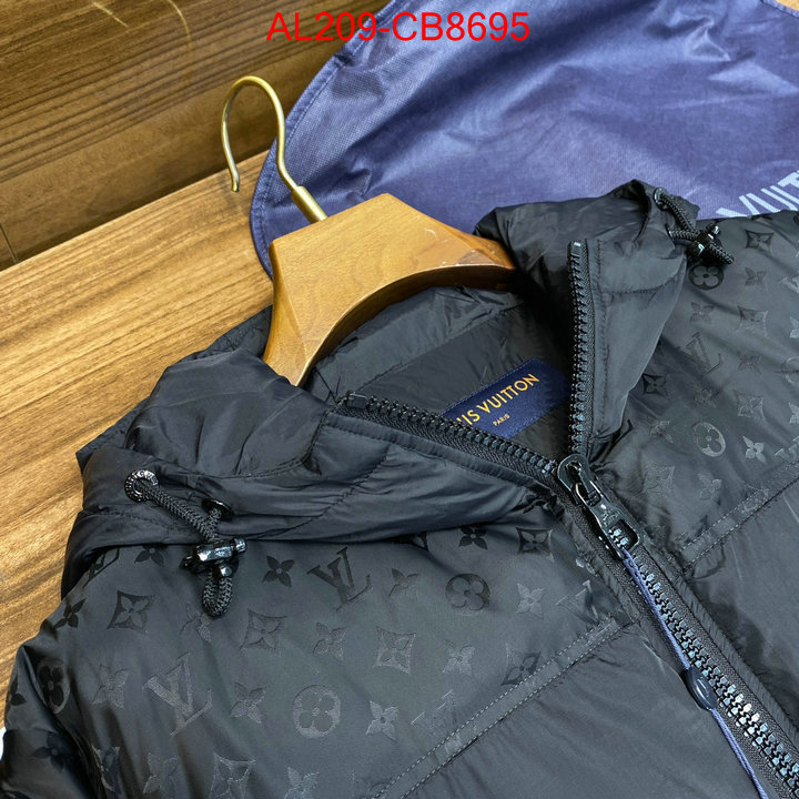 Down jacket Women-LV buy replica ID: CB8695 $: 209USD