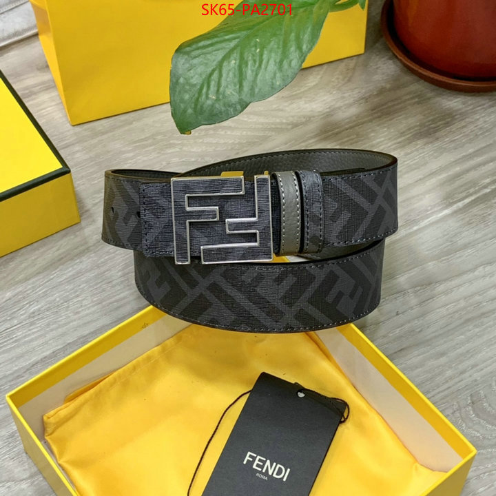 Belts-Fendi high quality replica designer ID:PA2701 $: 65USD