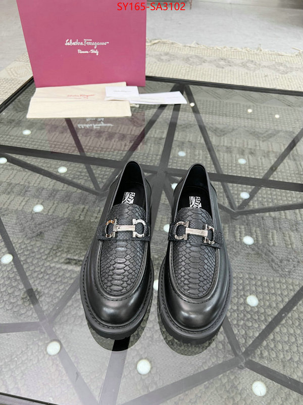 Men shoes-Ferragamo 1:1 clone ID: SA3102 $: 165USD