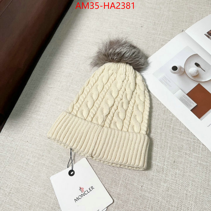 Cap(Hat)-Moncler luxury 7 star replica ID: HA2381 $: 35USD