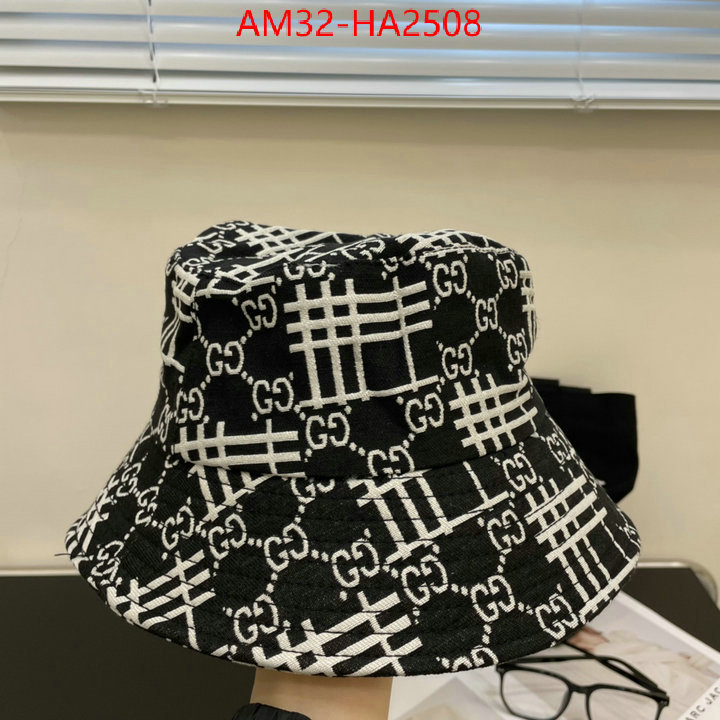 Cap(Hat)-Gucci top designer replica ID: HA2508 $: 32USD