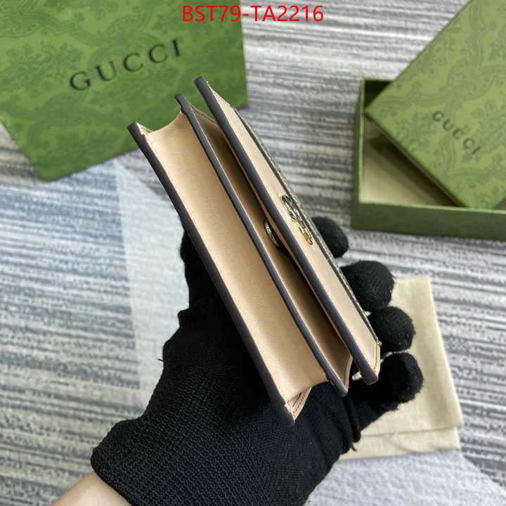 Gucci Bags(TOP)-Wallet- where can i find ID: TA2216 $: 79USD,