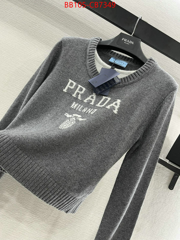 Clothing-Prada how can i find replica ID: CB7349 $: 105USD