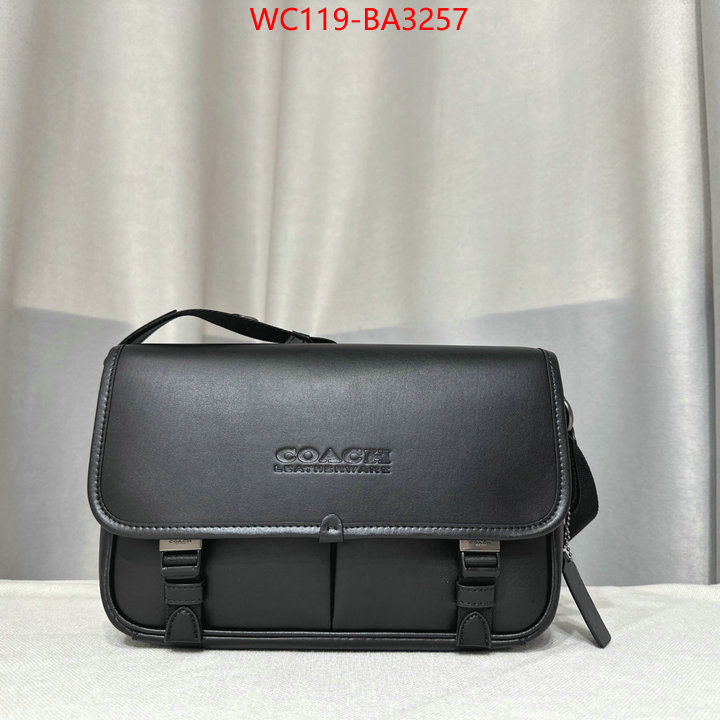 Coach Bags(4A)-Crossbody- best wholesale replica ID: BA3257 $: 119USD,