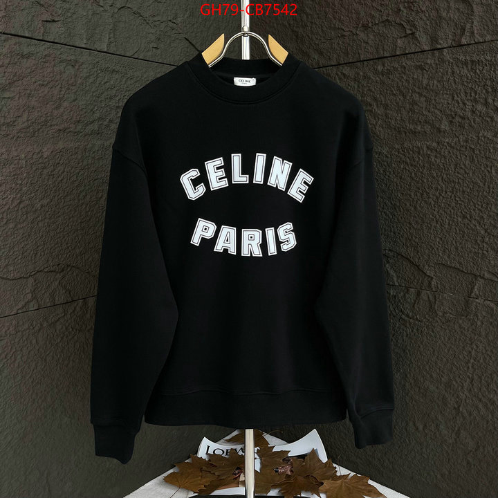 Clothing-Celine the best quality replica ID: CB7542 $: 79USD