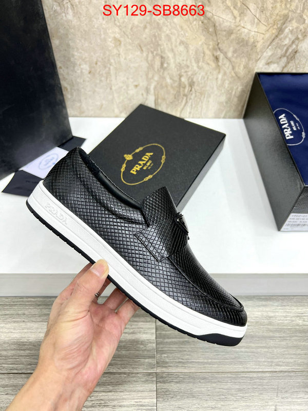 Men shoes-Prada what is a counter quality ID: SB8663 $: 129USD