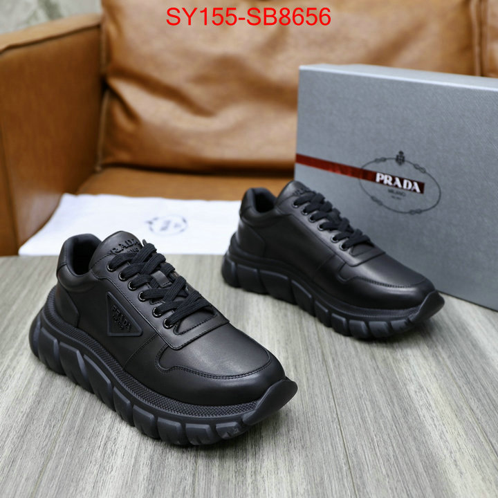 Men shoes-Prada replica 1:1 ID: SB8656 $: 155USD