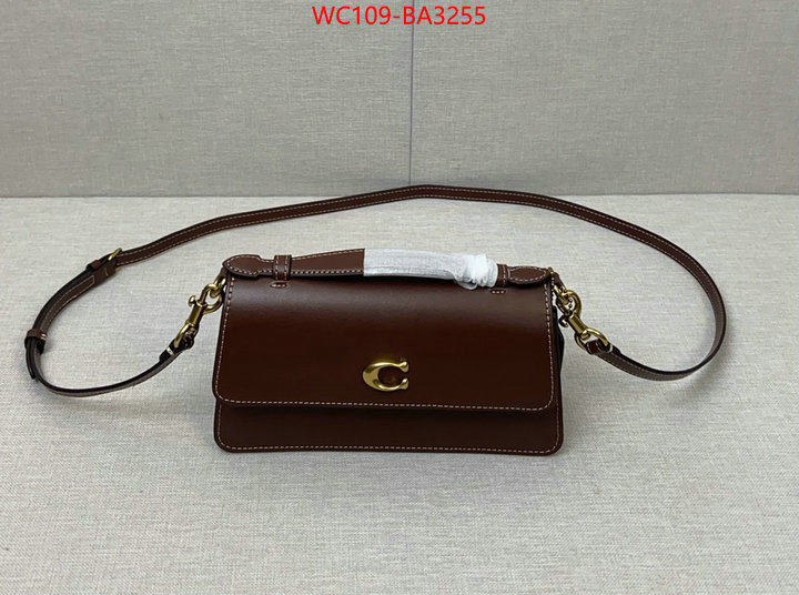 Coach Bags(4A)-Crossbody- luxury fashion replica designers ID: BA3255 $: 109USD,