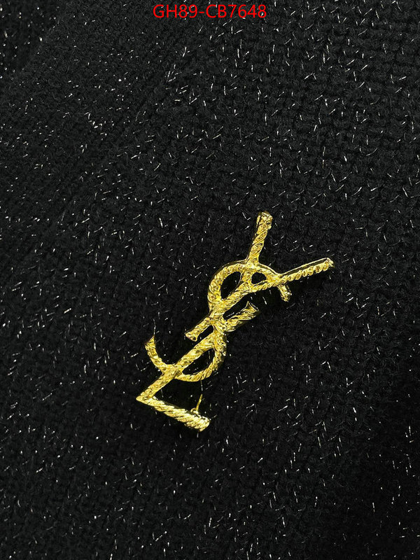 Clothing-YSL best site for replica ID: CB7648 $: 89USD