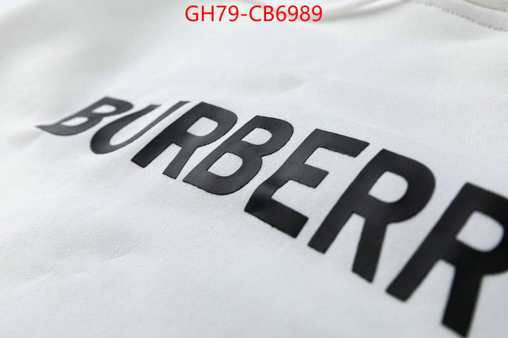 Clothing-Burberry designer high replica ID: CB6989 $: 79USD