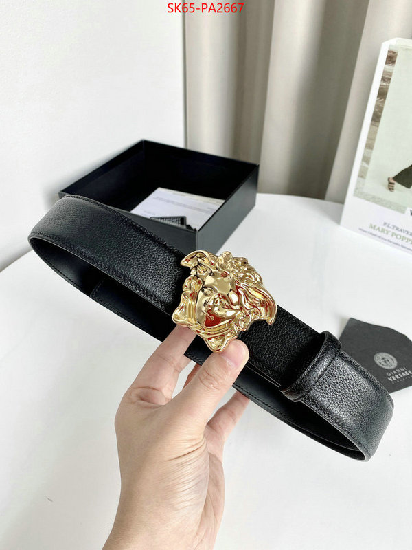 Belts-Versace best quality fake ID: PA2667 $: 65USD