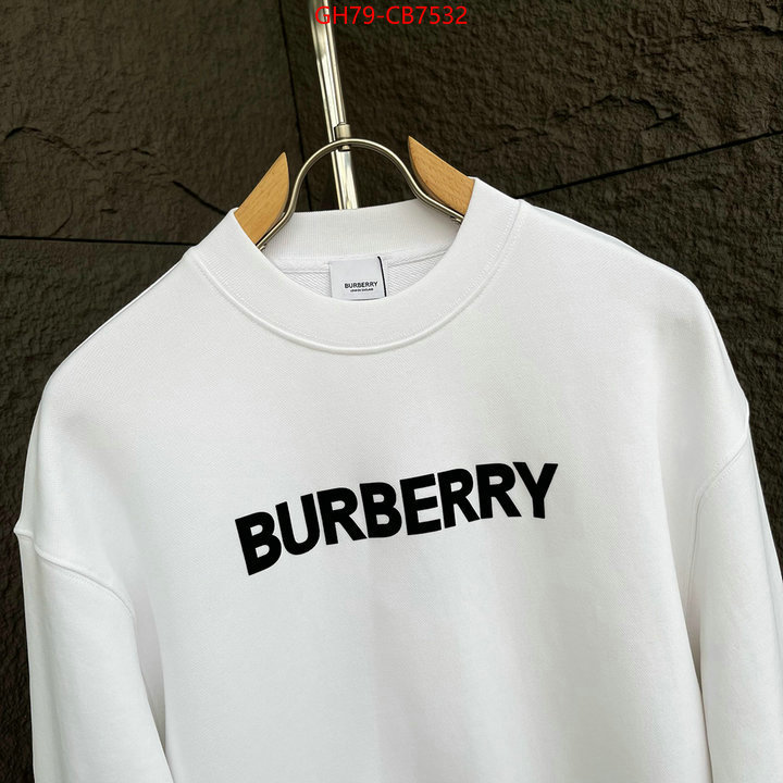 Clothing-Burberry 7 star collection ID: CB7532 $: 79USD