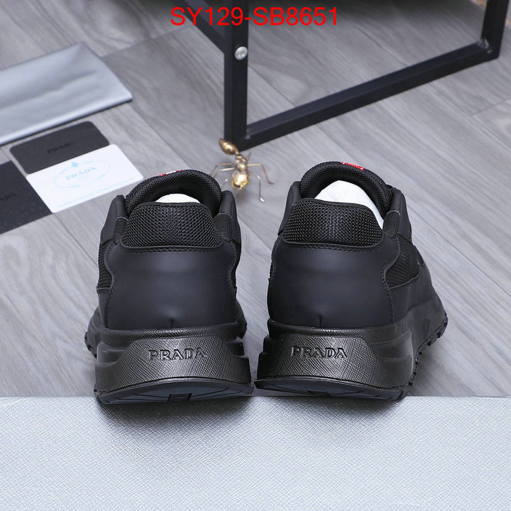 Men shoes-Prada replica aaaaa+ designer ID: SB8651 $: 129USD