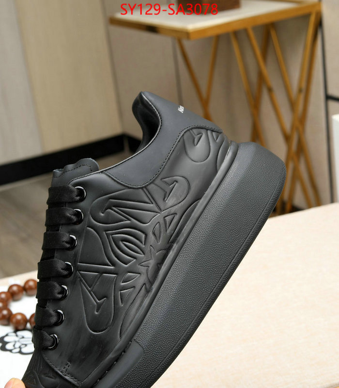 Men Shoes-Alexander McQueen top quality designer replica ID: SA3078 $: 129USD