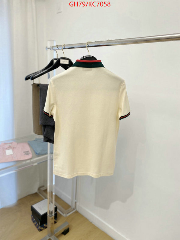 Clothing-Gucci outlet sale store ID: KC7058 $: 79USD