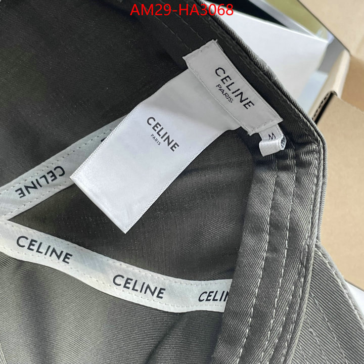 Cap(Hat)-Celine what is a 1:1 replica ID: HA3068 $: 29USD