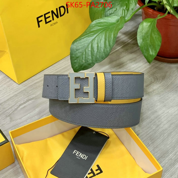 Belts-Fendi knockoff highest quality ID:PA2706 $: 65USD