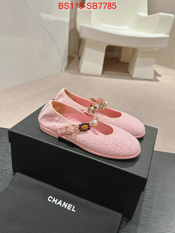 Women Shoes-Chanel designer high replica ID: SB7785 $: 115USD