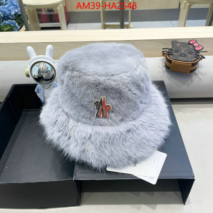 Cap(Hat)-Moncler 2024 luxury replicas ID: HA2548 $: 39USD