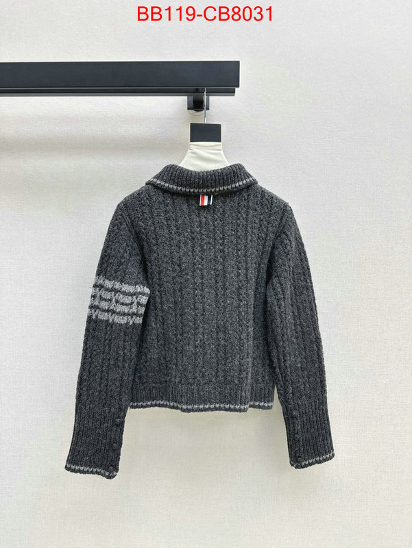 Clothing-Thom Browne what's the best place to buy replica ID: CB8031 $: 119USD