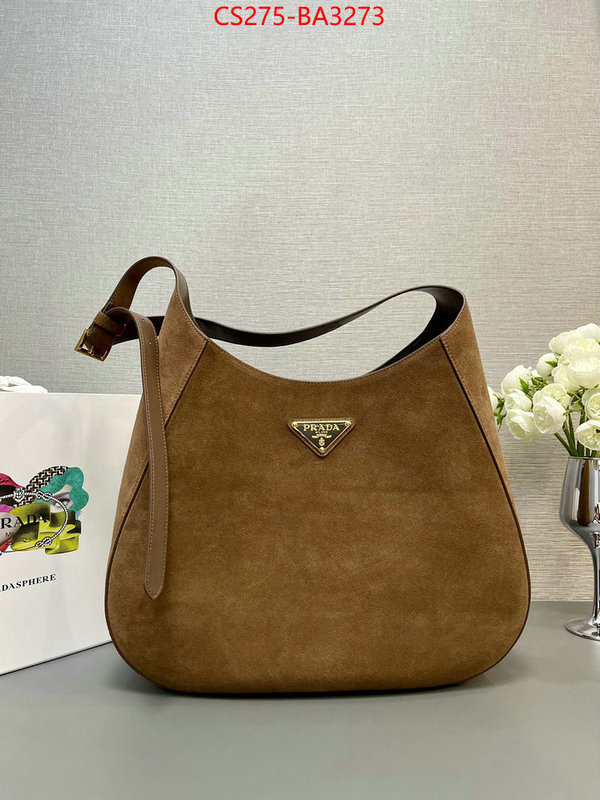 Prada Bags(TOP)-Handbag- buy 1:1 ID: BA3273 $: 275USD,