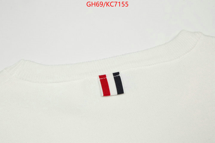 Clothing-Thom Browne exclusive cheap ID: KC7155 $: 69USD