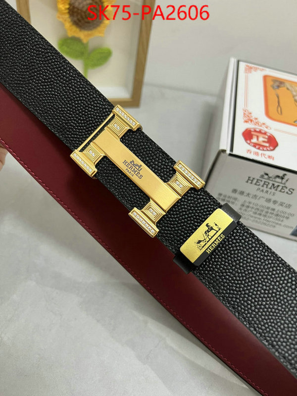 Belts-Hermes where to buy fakes ID: PA2606 $: 75USD