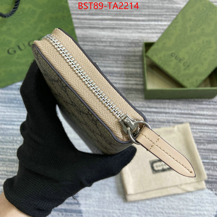 Gucci Bags(TOP)-Wallet- how to buy replica shop ID: TA2214 $: 89USD,