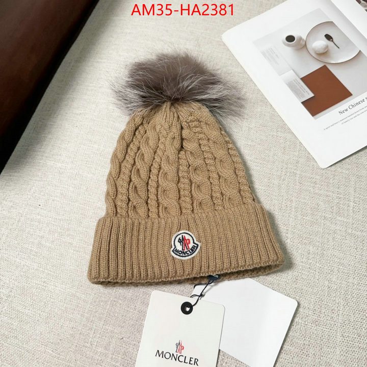 Cap(Hat)-Moncler luxury 7 star replica ID: HA2381 $: 35USD