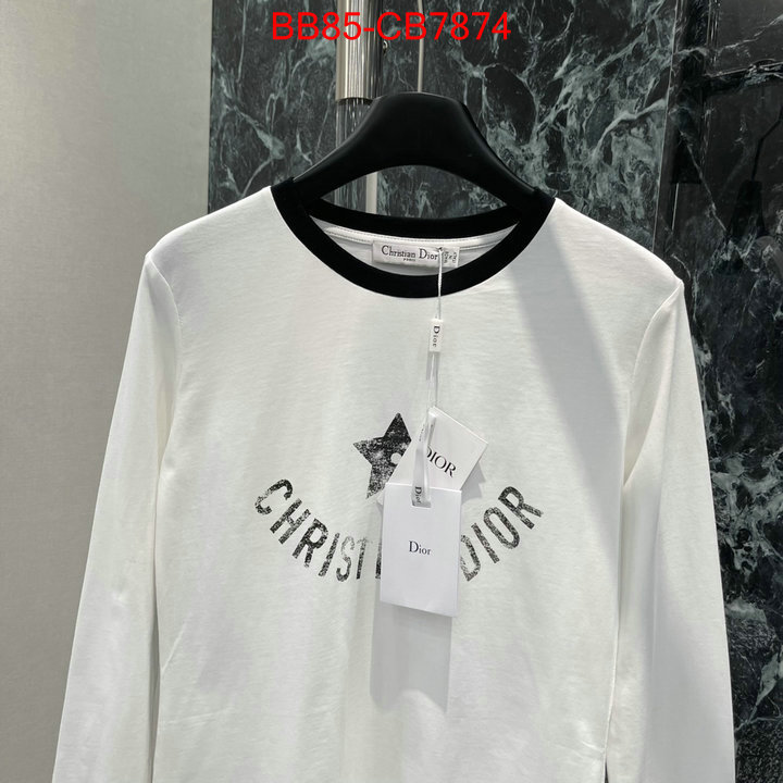 Clothing-Dior top perfect fake ID: CB7874 $: 85USD