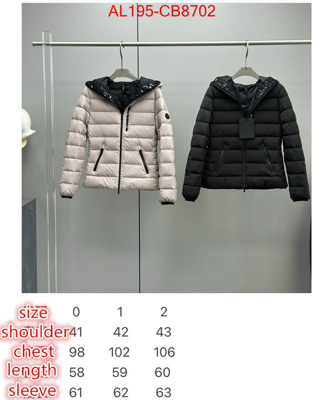 Down jacket Women-Moncler are you looking for ID: CB8702 $: 195USD