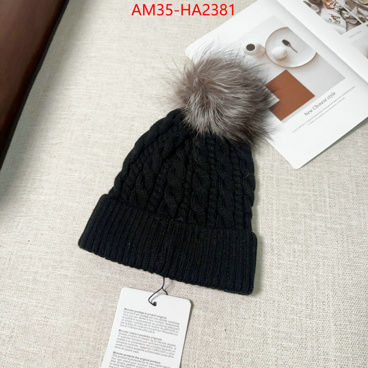 Cap(Hat)-Moncler luxury 7 star replica ID: HA2381 $: 35USD