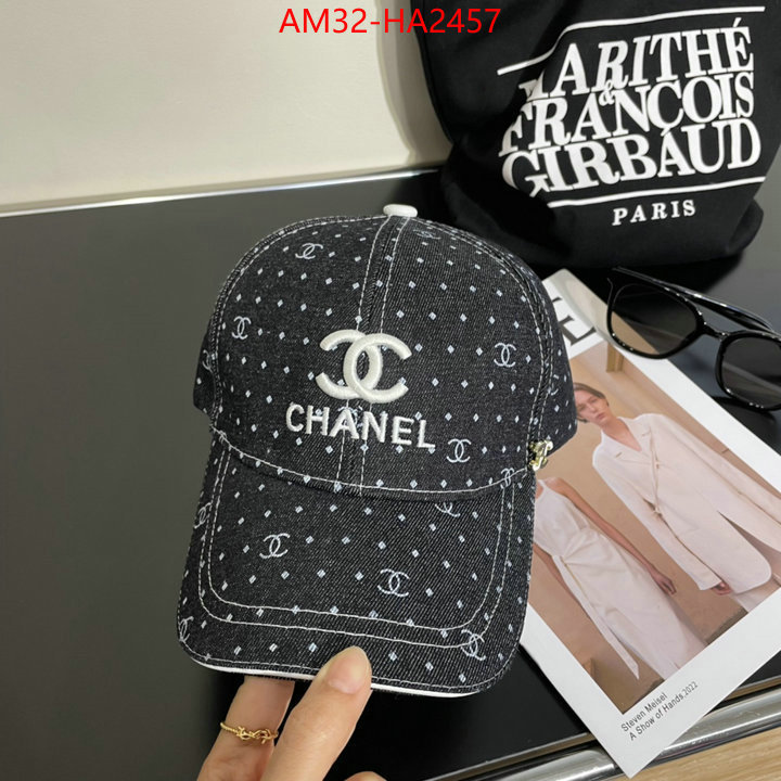 Cap (Hat)-Chanel designer fashion replica ID: HA2457 $: 32USD