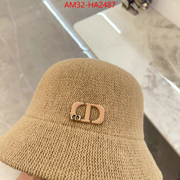 Cap (Hat)-Dior buy cheap ID: HA2487 $: 32USD