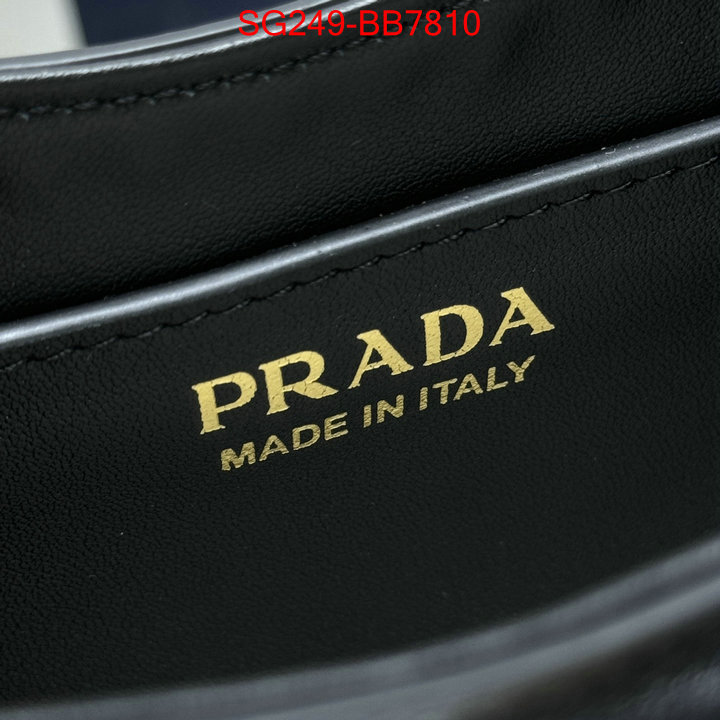 Prada Bags(TOP)-Crossbody- high quality designer ID: BB7810 $: 249USD,