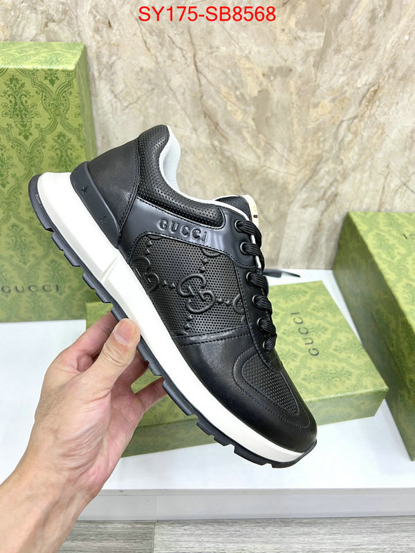 Men Shoes-Gucci best quality fake ID: SB8568 $: 175USD